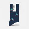 STUDIO SOCKSTOP Wizard of Oz Emerald Castle Blue Embroidered Socks