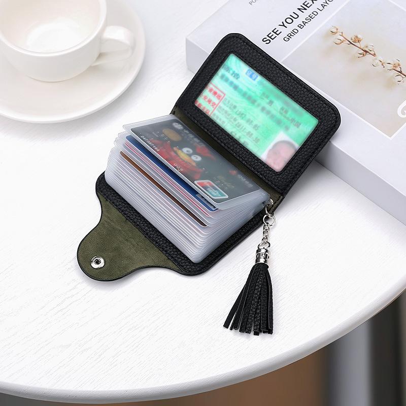 Card Bag for Women, Small and Exquisite Storage, Card Bag, Multi-card Card Holder, Driver's License, Large-capacity Bank Card Cover, ID Bag.
