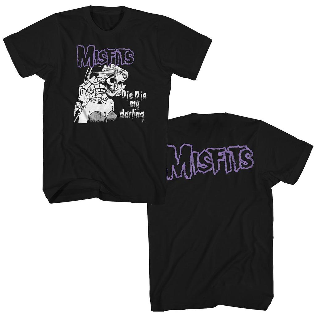The Misfits Band Rock Hardcore Punk Style Casual TShirt Mens and Womens Luxury Brand Top 2026 New Band