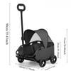 Outdoor Dog Cat Walking Cart Wheels Lightweight Foldable Camping Teddy Stroller Small Cute Sunshade Dog Stroller Pet Supplies
