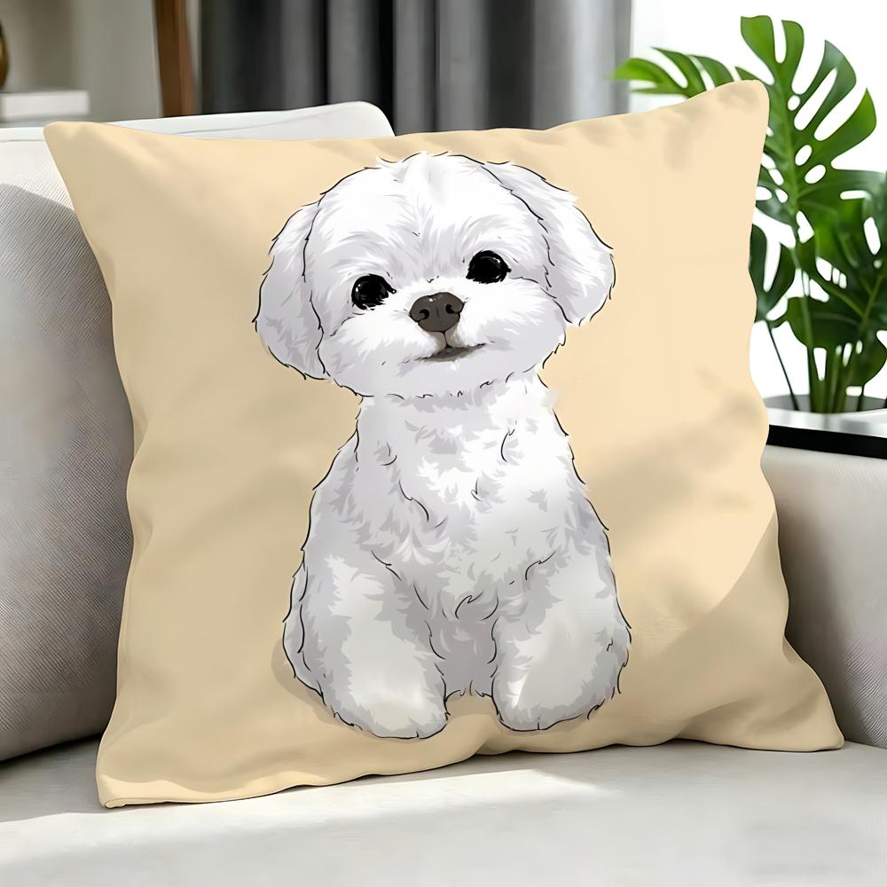 Cartoon MMint Puppyed Cushion Cover Cushion Cover Set Pcs x x x Pillowcase Decorative Sofa Home Decor