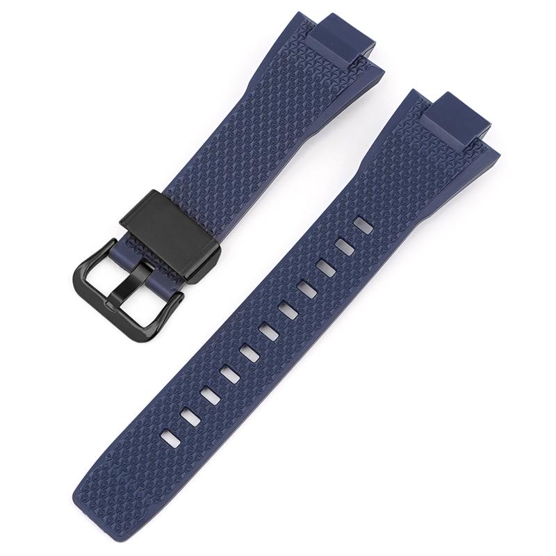 Watch Accessories For Casio G-SHOCK GST-B400 Series Resin Strap Men's Sports Waterproof Rubber Replacement Watchband Bracelet