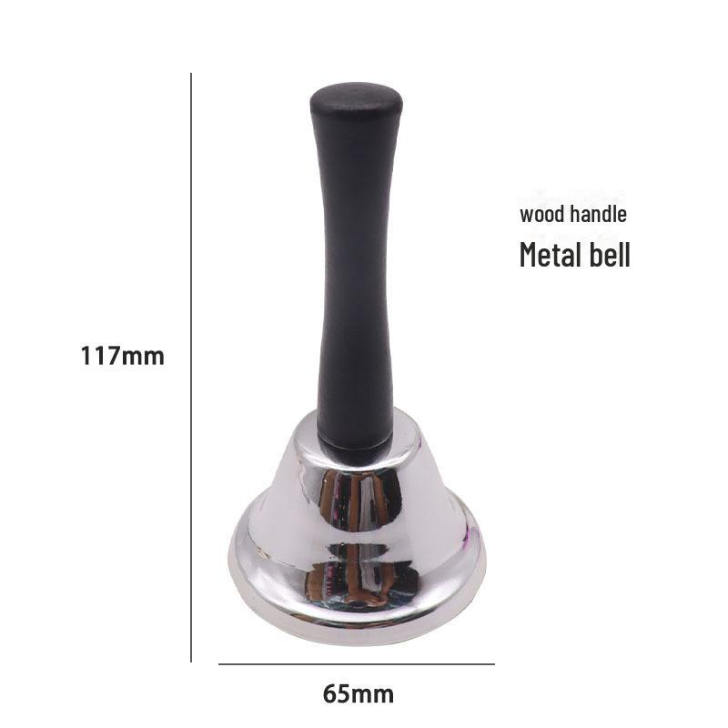 Class Bell Wooden Copper Handle Christmas Pet And Elderly Call Bell