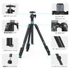 SmallRig Carbon Fiber Tripod with Center 12kg Weight 158cm Low Center of Panoramic Quick Professional Camera Tripod for Digital Cameras and Includes