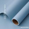 Korean Style Matte Floral Wrapping Paper - Morning Mist Roll, Skin-Feel, Waterproof.