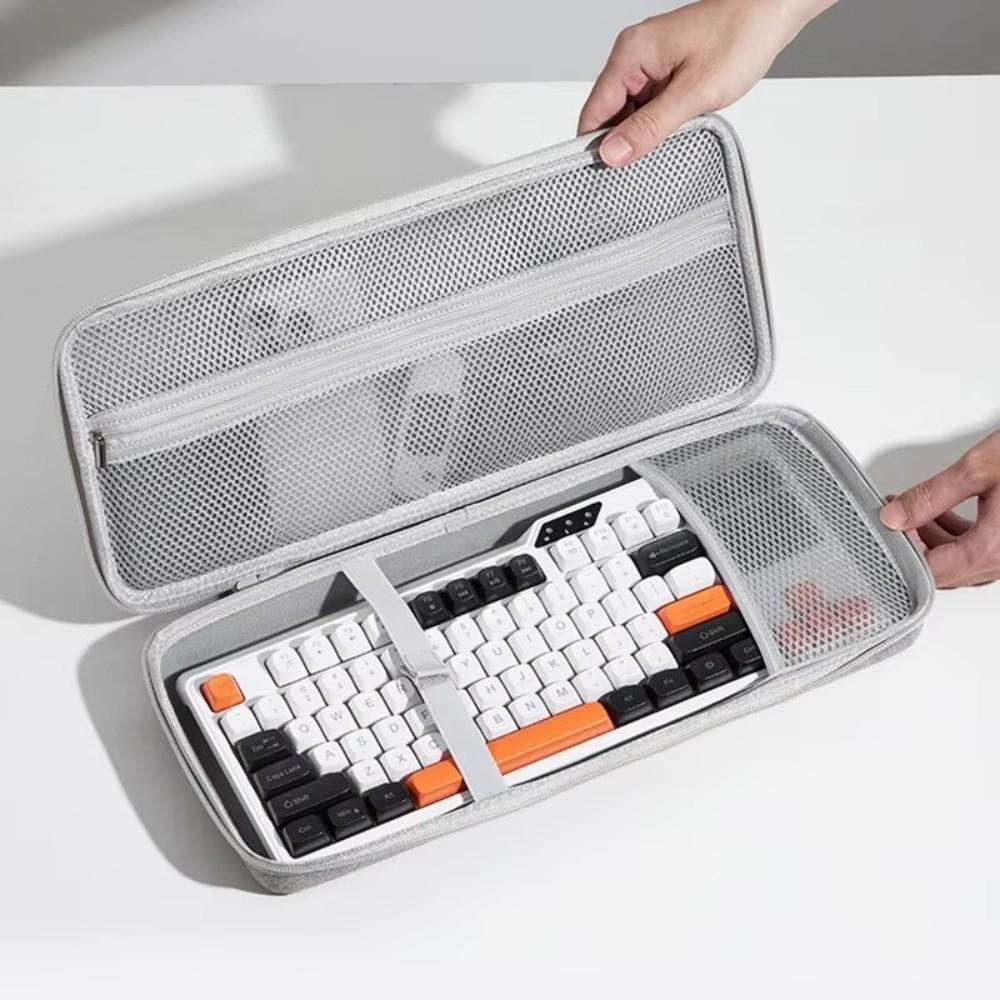 Hard Shell Mouse Organizer Case EVA Travel Protective Case Simple Keyboard Storage Bag