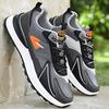 Men's shoes spring and summer sports shoes men's 2026 new leather waterproof and non-slip black casual shoes men's running dad shoes