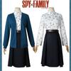 Spy×family Yor Forger Women Cosplay Set Alluring Polyester Dress For Christmas Party