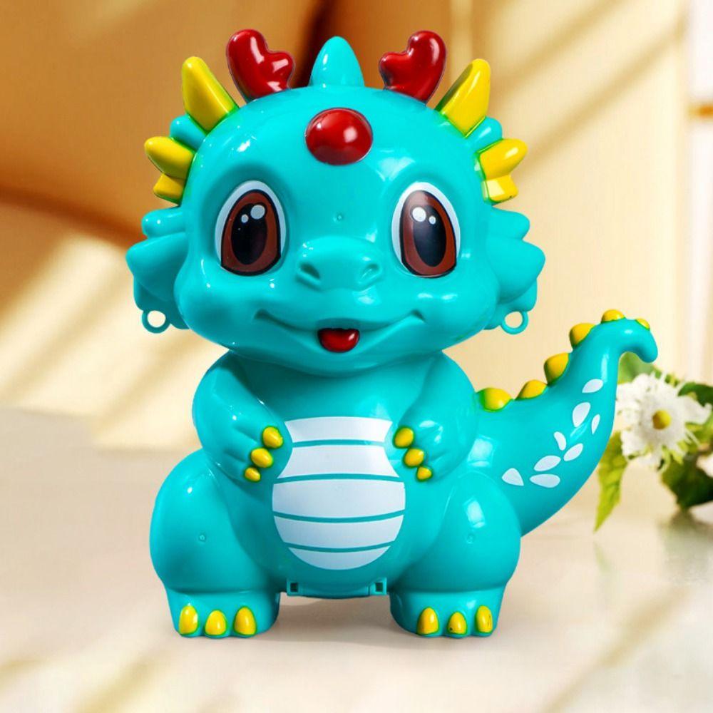 

Милый дракон копилка регулируемая копилка в виде животного китайский стиль мультфильм копилка подарок на Новый год розовый