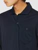 COCOS Nobuoka MAXDRY Air Long Sleeve Polo Medium G-1638 UV+ Shirt, Navy,