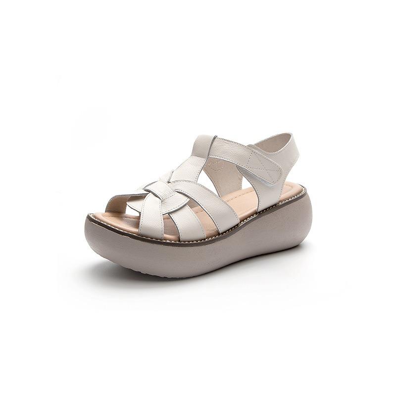 Sandały typu retro chunky