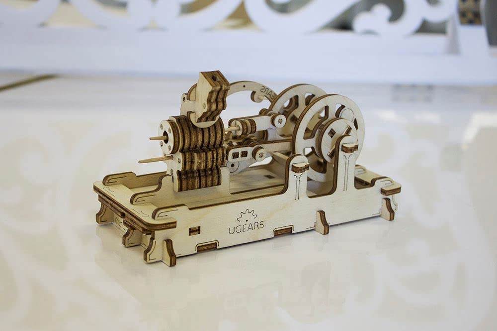 UGEARS 70009 Wooden Toy 3D Puzzle Engine;