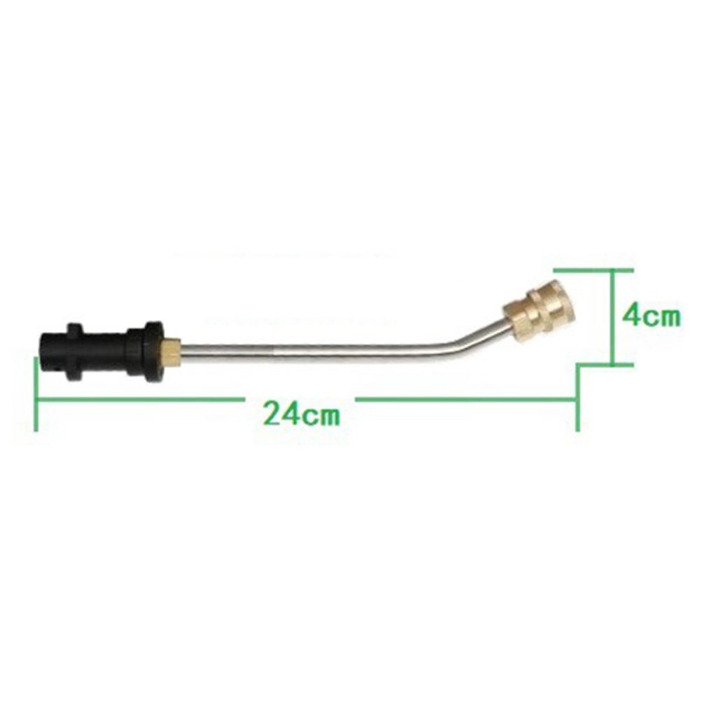 

Для краскопульта 4000 PSI для Karcher K2-K7 1/4 дюйма Насадка-распылитель для мойки высокого давления, удлиняющая насадка, сменная трубка