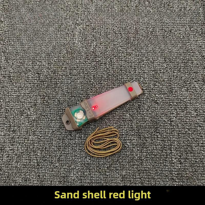 Tactical FMA Helmet Light Blue Green Red IR Strobe Waterproof Outdoor Survival Safety Signal Flash LAMP