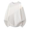 Suéter de punto casual para hombre con cuello redondo Otoño Top Básico