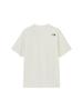 North Cut and Sew Square Logo Pocket Tee White Mix Gray XL [The Face] Short-Sleeve T-Shirt S/S