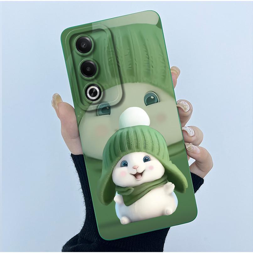 For OPPO A80 5G Case Fashion Simplicity Flower Soft Silicone Back Case For OPPO A80 5G CPH2639 Phone Cover OPPOA80 A 80 Fundas