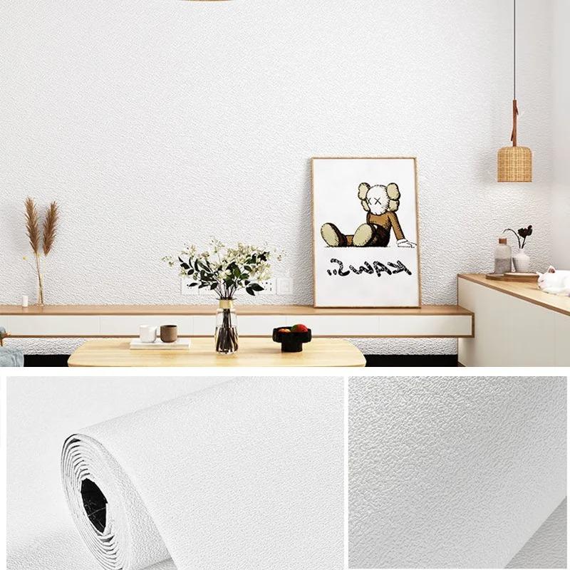 DIY Decoration Mold Proof and Waterproof Modern Bedroom Self Adhesive Background Wall Home Wallpaper Cabinet Wallpaper