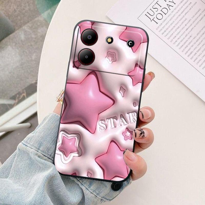 For ZTE Blade A54 4G Phone Case astronaut Silicone Camera Protection Back Cover For ZTE Blade A55 A35 A34 Funda Coque