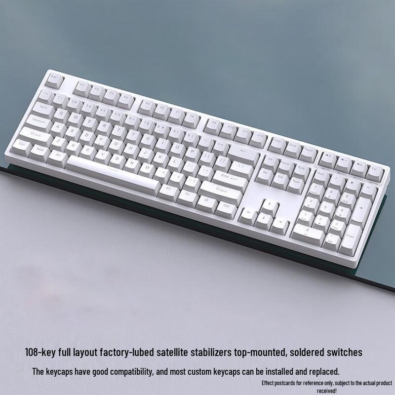 Y-FRUITFUL H108 Hot-Swappable Triple Mode RGB Mechanical Keyboard