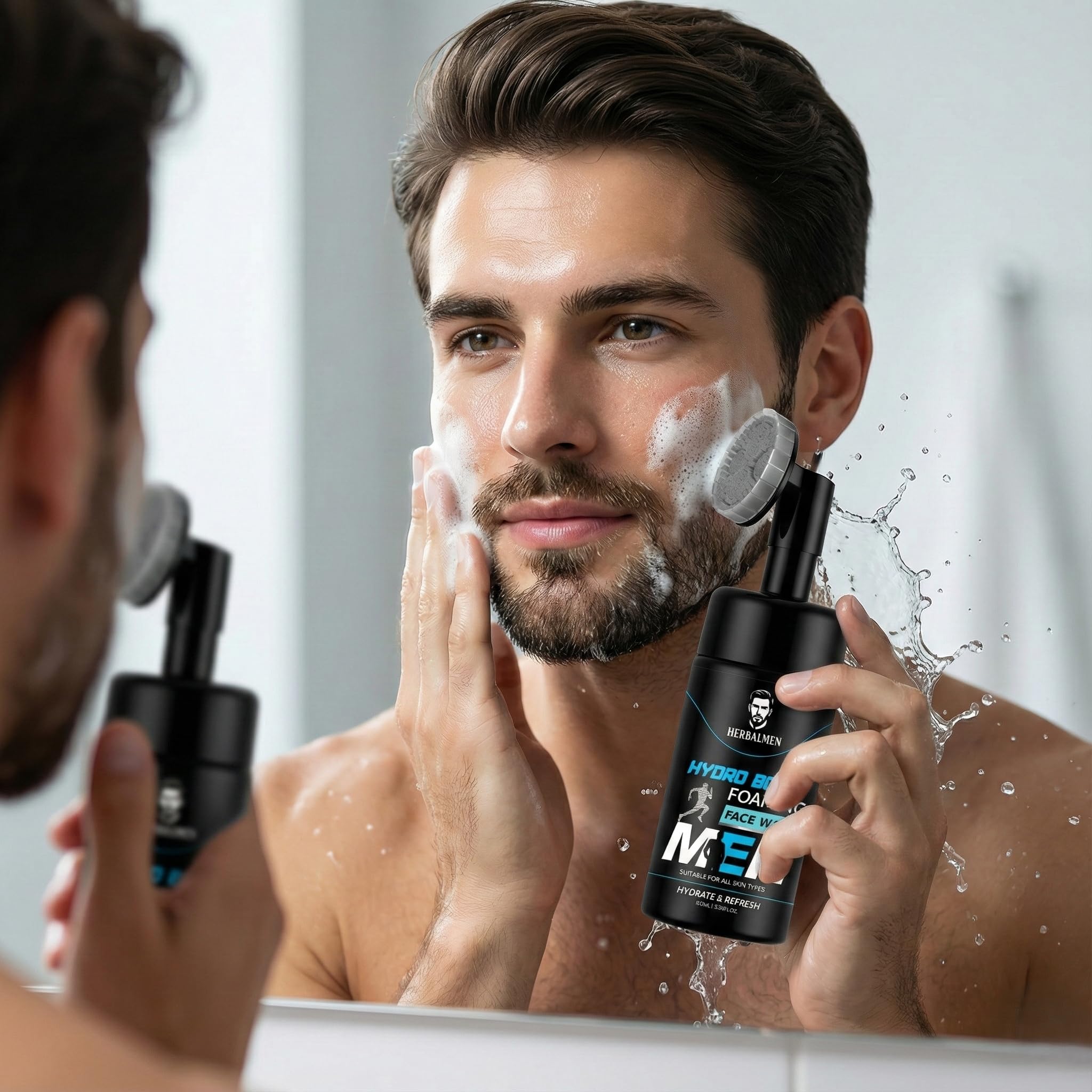 Men Face Wash & Face Scrub