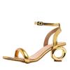 2026 Summer Mid-Heel Sandals: Versatile Single Strap Fashion for Women in Europe & America