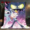 Humorous Cartoon-themed Pattern Design 2D Flat Pattern Flannel Blanket High Quality All Seasons Warmth and Comfort Perfect for Christmas Gifts.P260914