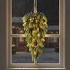 Simulated Hanging Pine Needle Branches Hanging Snowy Norfolk Pine Needles  Indoor