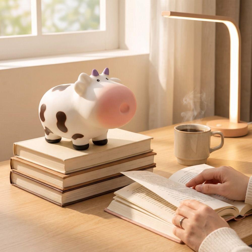 Simulation COW Slow Rebound Toy Elastic Slow Rising Squeeze Toy COW Squeeze Toys Children Toys