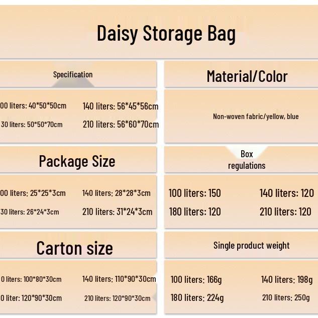 Large Capacity Quilt & Clothes Storage Bag for Dormitory & Moving