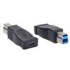 USB B3.0 Male To Type C Female Converter for Fast Data Transmission Charging for Printer and External Hard Disks