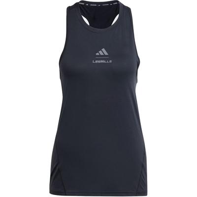 Γυναικείο Μαύρο Γραφιστικό Αμάνικο Τοπ Les Mills Streetwear IX7982
