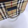 [Pre-Owned] D Check Pattern Leather Mini Shoulder Crossbody Bag - Very Good #1VPGG1I