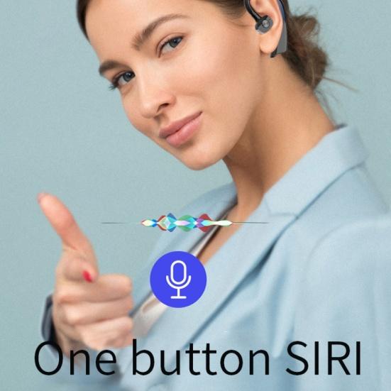 1ks Bezdrátová sluchátka s háčkem za uši kompatibilní s Bluetooth 5.0, handsfree, firemní sluchátka