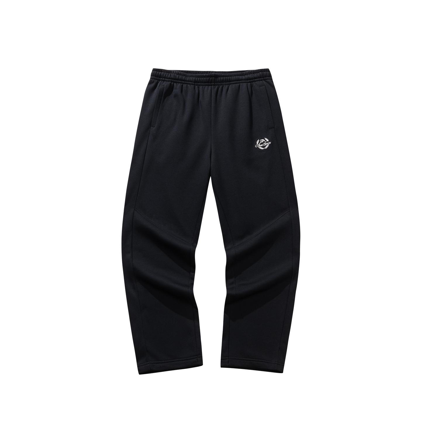 

Anta Мужские спортивные штаны Life Series Длинные брюки 2025 Зимние вязаные спортивные штаны Мужские низы Базовый черный 952548302-2 4XL