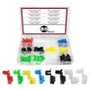 80PC Door Lock Rod Clip Set Lock Linkage Fixing Door Handles Door Handle Clip Auto Interior Fasteners Fixing Clip