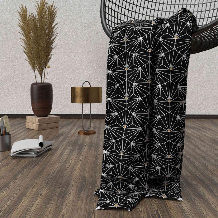 Microfiber Fleece Blanket 120x160 Cm OSIRIS, by Soleil D'ocre