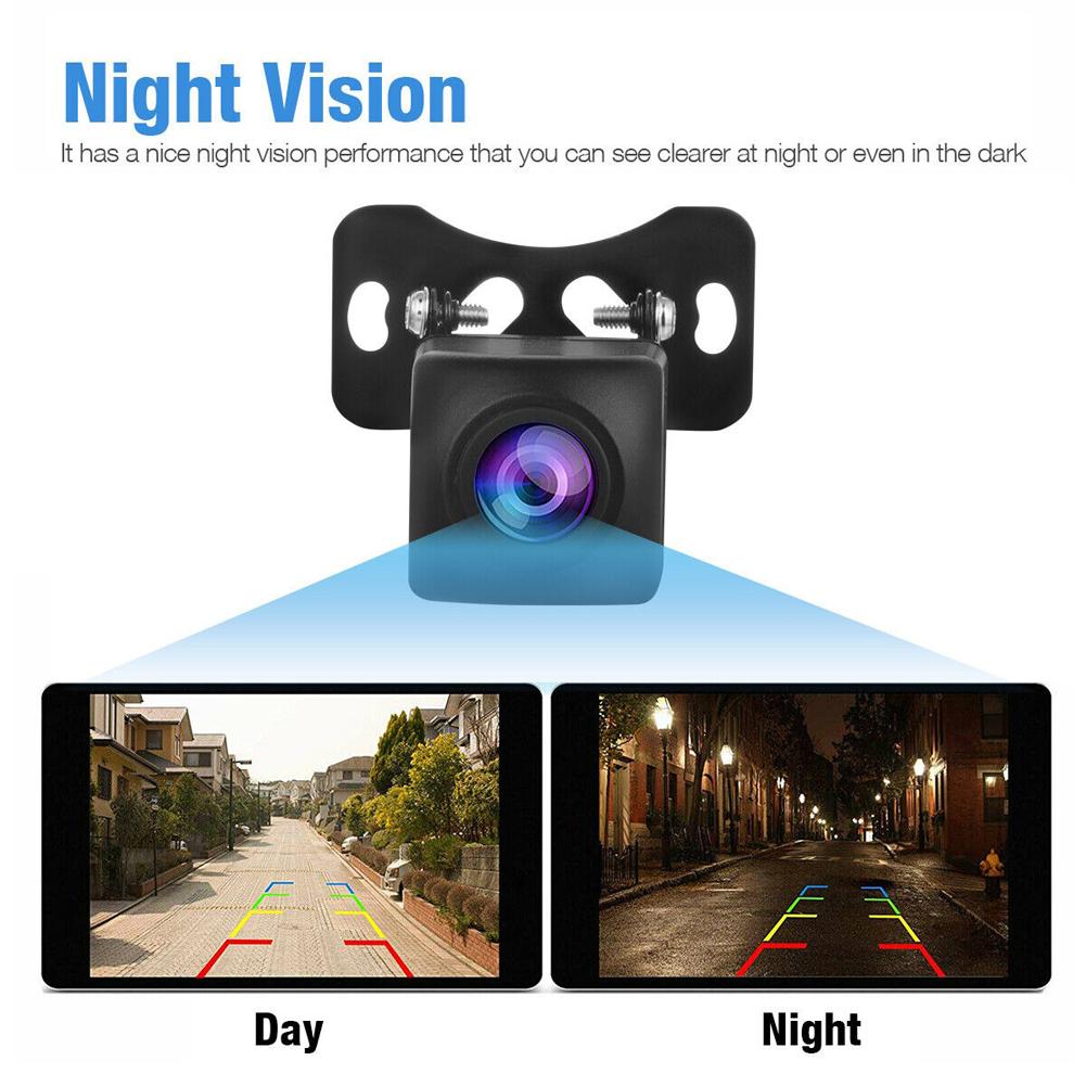 Wireless WiFi Car Rear View Camera Night Vision HD Reversing Camera IP67 Waterproof Reverse Cam 175 Degree for Android IOS