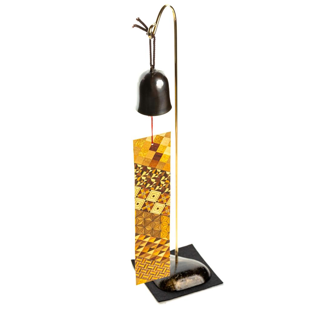Odawara Wind Palace Wind Chimes with Parquet and Hanging Stand Chimes Sand-covered