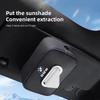 Car Tissue Box Holder Leather Car Armrest Napkin Case Sun Visor Backseat Bag For BMW F30 F10 X1 X2 X3 X4 E28 E90 F20 GT i4 M3 M5 NH8