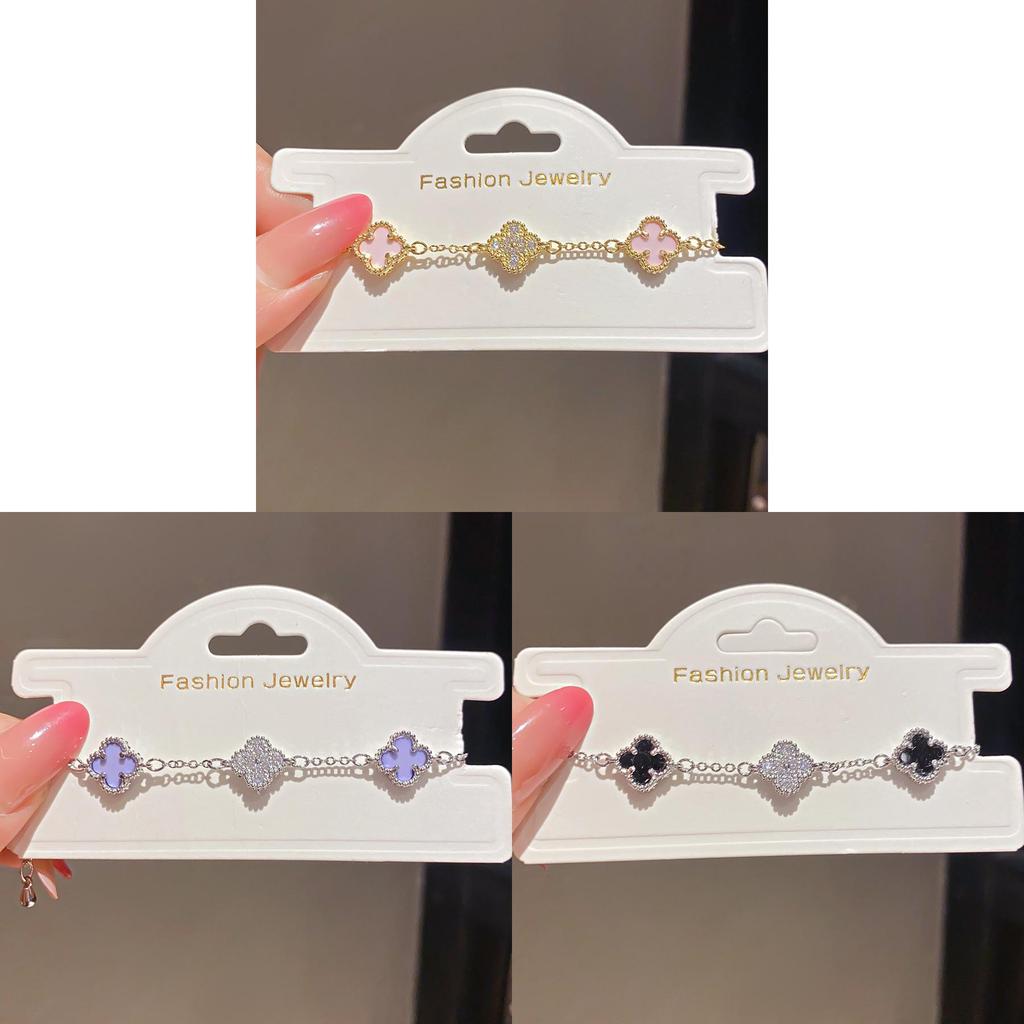 Zircon Flower Hand Chain Highend Design Stylish Accessory For Women