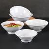 Durable A5 Melamine White Soup & Noodle Bowl
