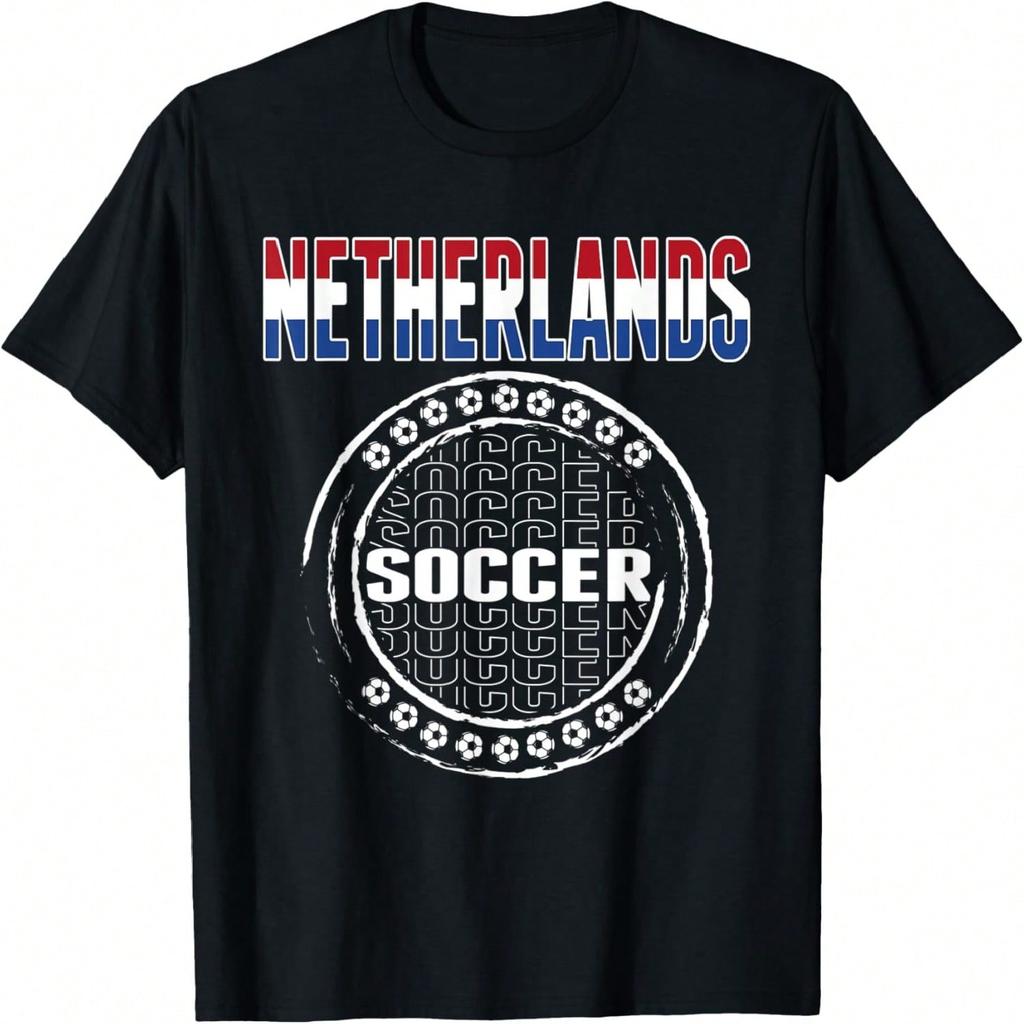 Netherlands Soccer Fans Jersey - Proud Dutch Football Lovers T-Shirt
