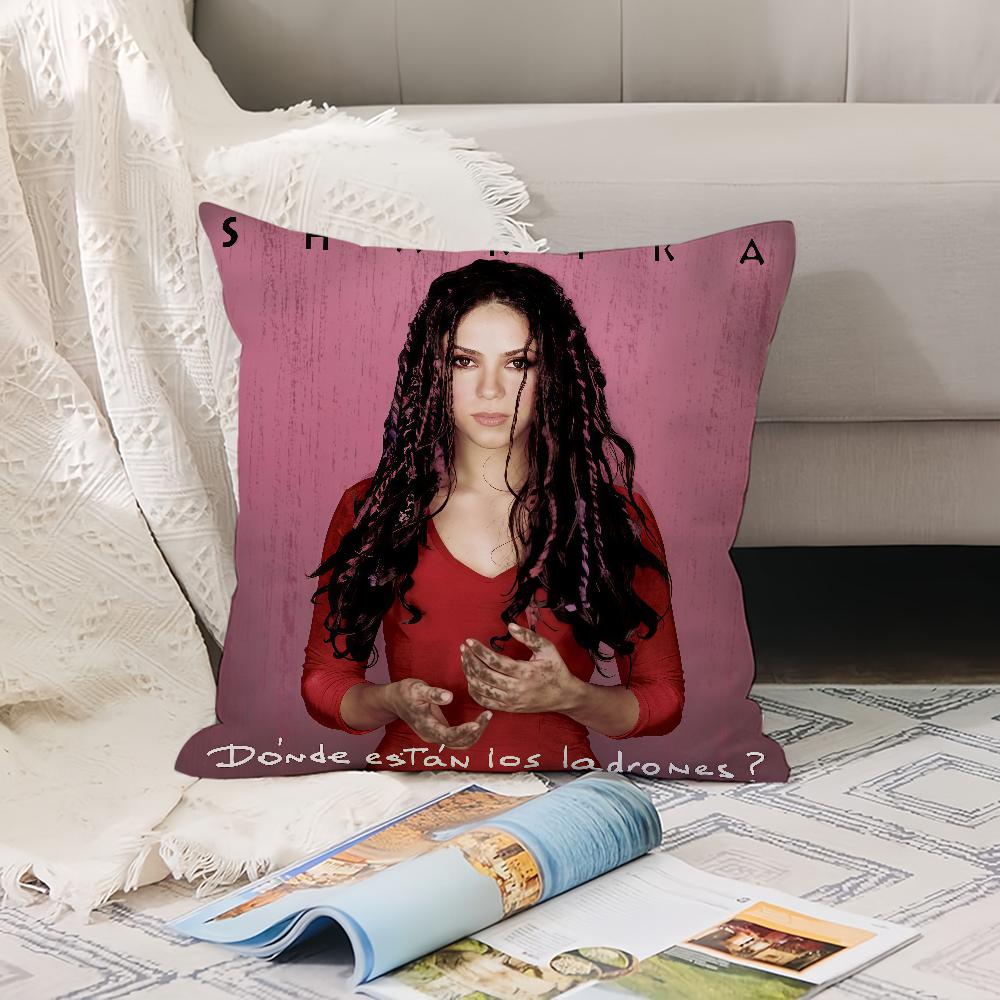 Singer Shakira Pillow Case Office Cushions Suitable For Sofa Car Bedroom Decorative Cushion Cover