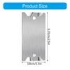 50Pcs AntiNail Protections Plate Shield Cable Wire Protector Plate Safety Nail Plate for Wood Studs Easy to Install