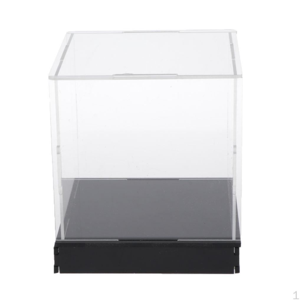 Acrylic Display Showcase Box Dustproof for Figures Collectibles Toys