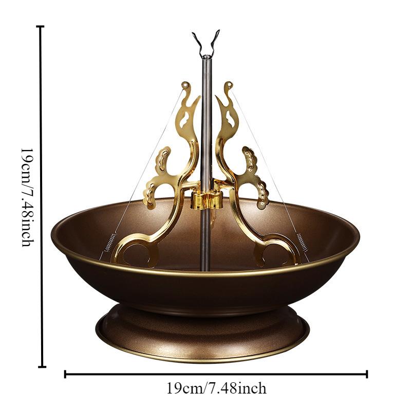 Sandalwood Incense Rack Home Decor Three Fish Fragrance Tray Household Buddha Incense Burner Mosquito Coil Bracket
