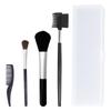 Lifactlab. Natural Bristle Doll Brush, Doll, Figure, Doll Care, Dust Removal Brush and Comb Set with Case