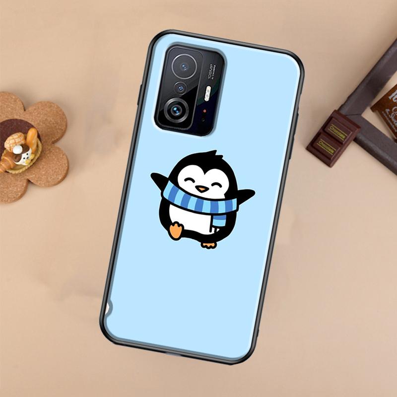 

Cartoon Penguin Case For Xiaomi POCO X7 Pro X3 X5 X6 F3 F5 F6 M6 Pro 11T 12T 13T 14T Pro 13 14 Ultra Cover POCO X6