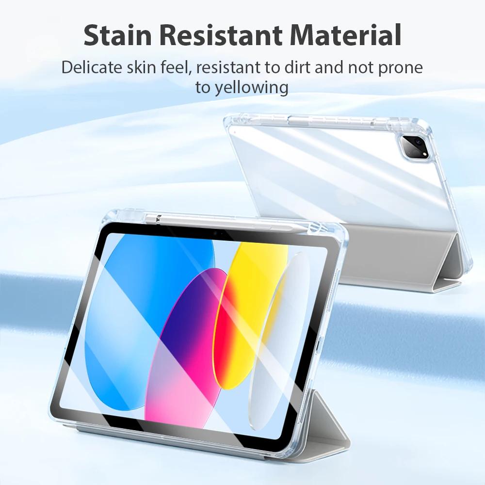 For New IPad A16 Air 11 th M3 M2 6 5 4 3 10 9 10th 9 8 7 th Generation iPad Pro M5 11 13 M4 12.9 inch Mini 7 A17 HD Acrylic Case